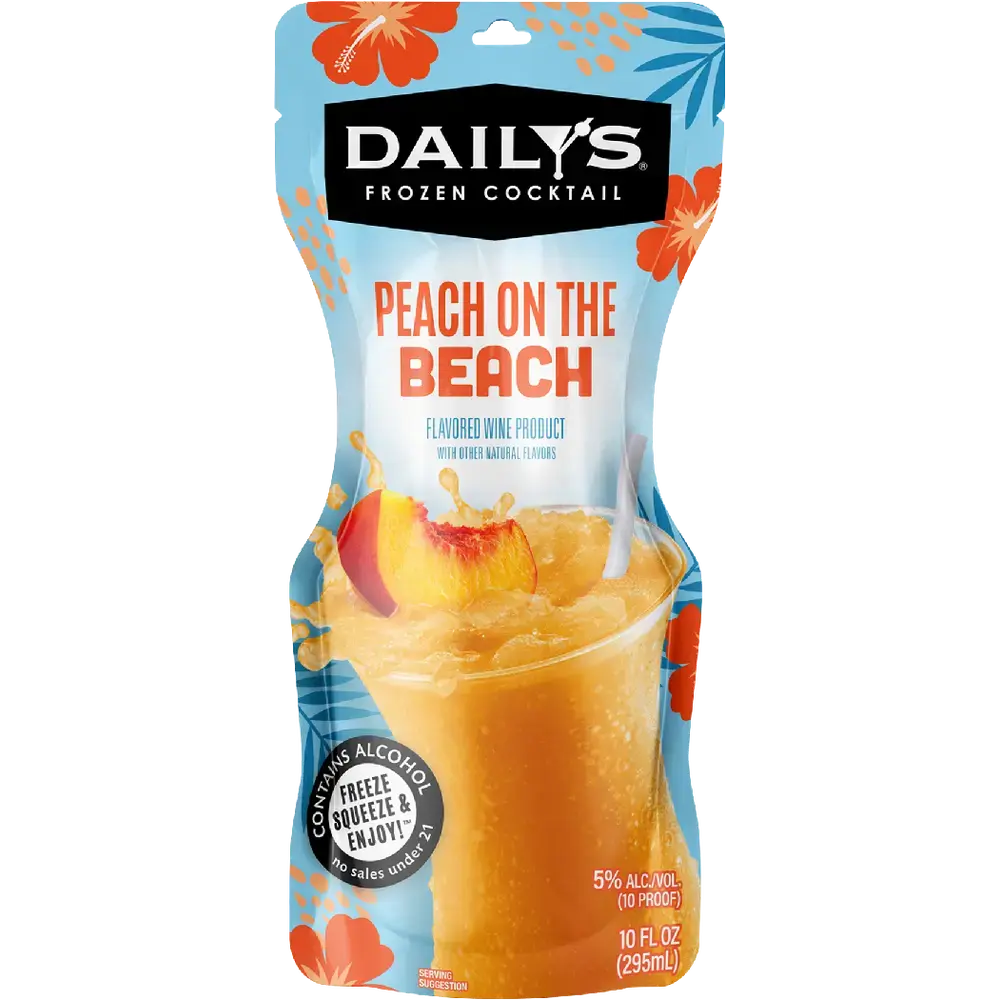 DAILYS PEACH ON THE BEACH POUCH