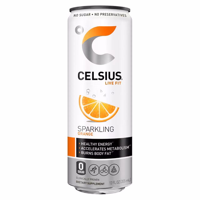 CELSIUS ORANGE SINGLE